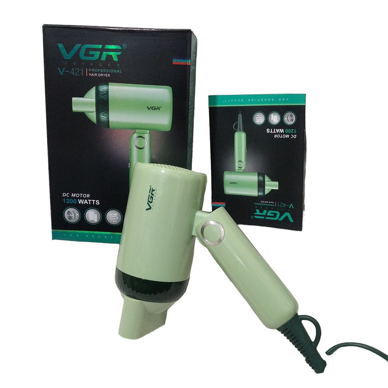 073a16350087033b0c388f29f88fb80ed8420ca9_1668342698 سشوار مسافرتی وی جی آر V-421 اورجینال - Image 1